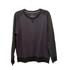 Mack Weldon Sweatshirt Ace Crew Neck Gray Pullover Stretch Men's XL